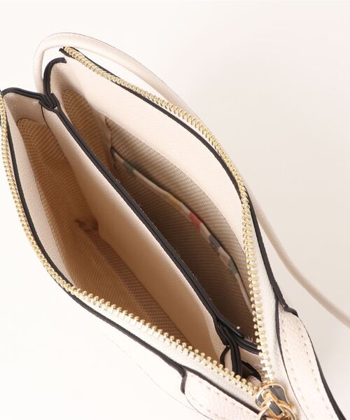Arnold Palmer（アーノルドパーマー）の「エルガリー コンビ ２ルーム ショルダーバッグ（ショルダーバッグ・レディース・アイボリー/ブラウン/ブラック・F）」の6枚目の写真