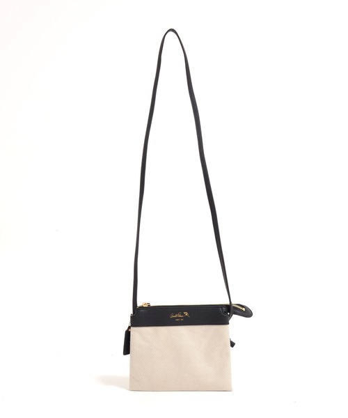 Arnold Palmer（アーノルドパーマー）の「エルガリー コンビ ２ルーム ショルダーバッグ（ショルダーバッグ・レディース・アイボリー/ブラウン/ブラック・F）」の13枚目の写真