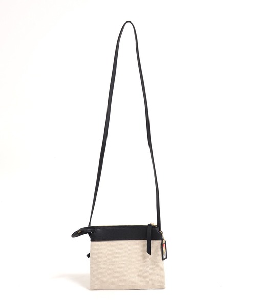 Arnold Palmer（アーノルドパーマー）の「エルガリー コンビ ２ルーム ショルダーバッグ（ショルダーバッグ・レディース・アイボリー/ブラウン/ブラック・F）」の14枚目の写真