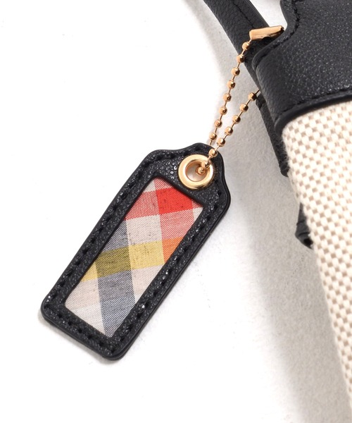 Arnold Palmer（アーノルドパーマー）の「エルガリー コンビ ２ルーム ショルダーバッグ（ショルダーバッグ・レディース・アイボリー/ブラウン/ブラック・F）」の18枚目の写真