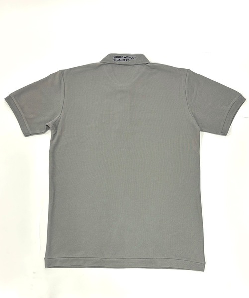 GIORDANO（ジョルダーノ）の「ライオン刺繍 襟デザインUVカットポロシャツ（ポロシャツ・メンズ・グレー/ブラック/ネイビー/ホワイト/ピンク・MEDIUM/LARGE/X-LARGE）」の20枚目の写真