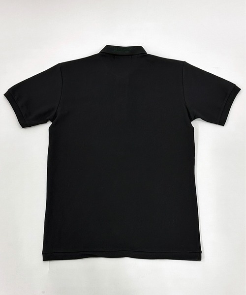GIORDANO（ジョルダーノ）の「ライオン刺繍 襟デザインUVカットポロシャツ（ポロシャツ・メンズ・グレー/ブラック/ネイビー/ホワイト/ピンク・MEDIUM/LARGE/X-LARGE）」の18枚目の写真