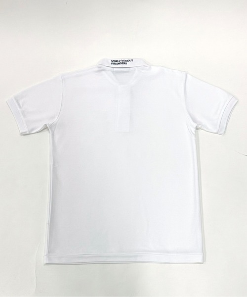 GIORDANO（ジョルダーノ）の「ライオン刺繍 襟デザインUVカットポロシャツ（ポロシャツ・メンズ・グレー/ブラック/ネイビー/ホワイト/ピンク・MEDIUM/LARGE/X-LARGE）」の16枚目の写真