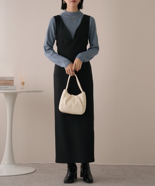 litmus Her Praha サーキュラー　ビスチェ　ワンピース litmus Her Praha サーキュラー ビスチェ ワンピース - メルカリ