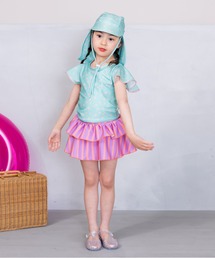 HOGAN RANCH WEAR | セパレートフレアースリーブ&スカート/UVカット(80～140cm)(水着)