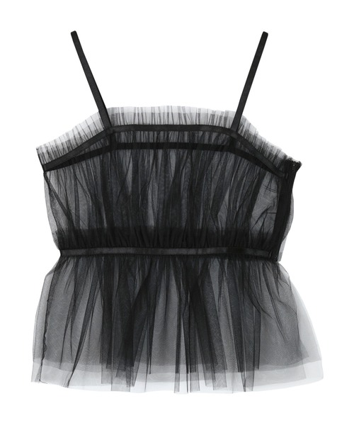 チュールギャザービスチェ（キャミソール）｜miette（ミエット