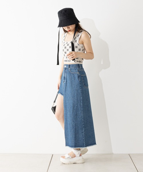 Chico(チコ)の「ヒモ付きバケットハット(ハット・レディース・ブラック/ライトベージュ・FREE)」の10枚目の写真