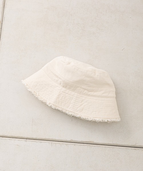 Chico(チコ)の「ヒモ付きバケットハット(ハット・レディース・ブラック/ライトベージュ・FREE)」の17枚目の写真