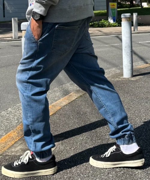 Levi's（リーバイス）の「DENIZEN FROM LEVI’S　ジョガーパンツ（デニムパンツ・メンズ・ブラック/ダークインディゴブルー/ライトインディゴブルー/グレー・S/M/L）」の12枚目の写真