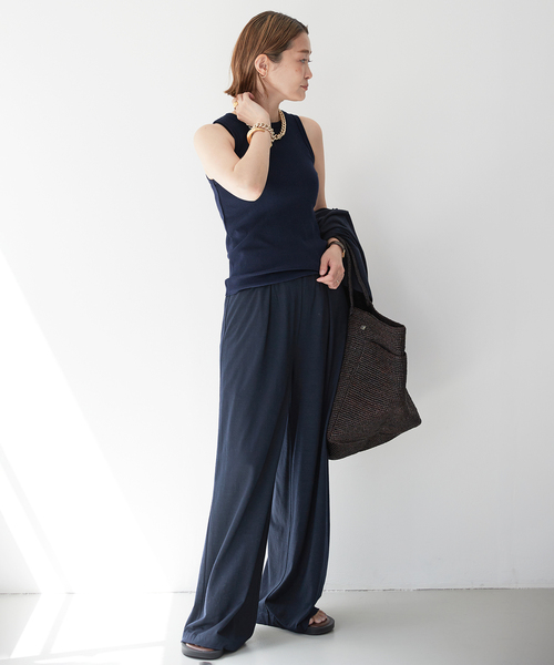 Deuxieme Classe loosey リブ タンクトップ 追加 Looseyリブ タンクトップ（タンクトップ）｜Deuxieme