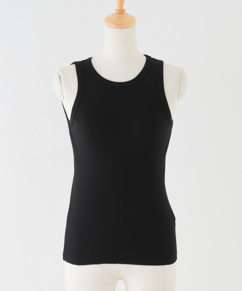 新品未使用 DeuxiemeClasseドゥーズィエムクラス リブタンクトップ Loosey リブタンクトップ（タンクトップ）｜Deuxieme Classe