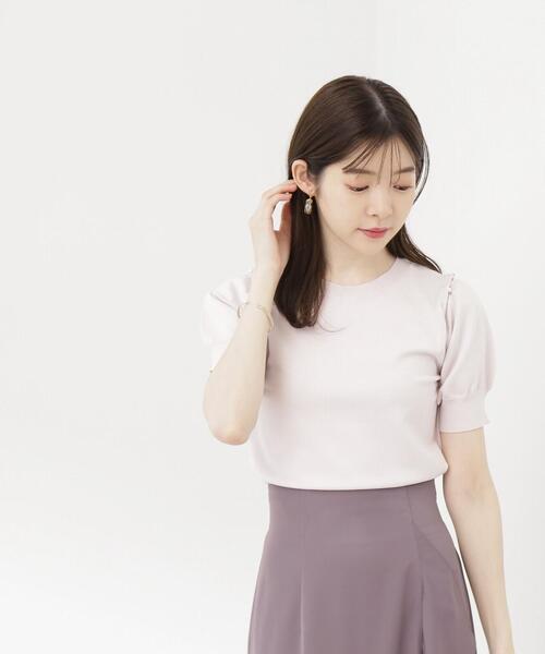 PROPORTION BODY DRESSING（プロポーションボディドレッシング）の「２ＷＡＹパールスリーブニット / 1213270500（ニット/セーター・レディース・ピンク/グレー/ブラック・FREE）」の19枚目の写真