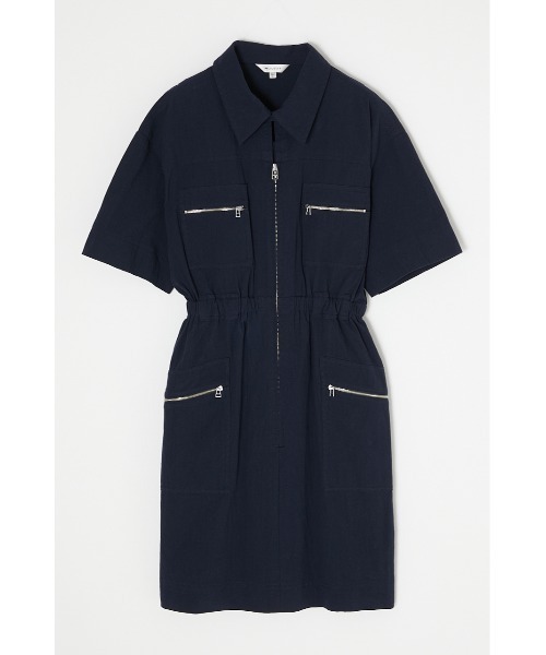 MOUSSY    ZIP UP MINI ワンピース MOUSSY（マウジー）の「ZIP UP MINI ワンピース（ワンピース