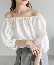 mystic | バックシャンバルーンブラウス(シャツ/ブラウス)