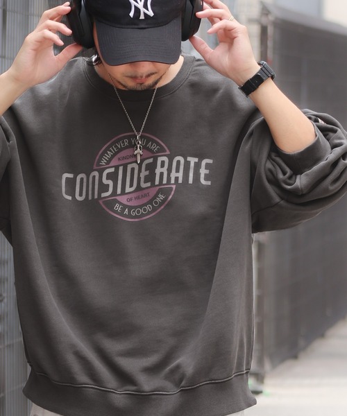 Java（ジャバ）の「《Javaジャバコラボ》こなれ感際立つ! 2way前後ピグメント加工 裏起毛プルオーバー（スウェット・メンズ・グリーン/チャコールグレー/ブルー・LARGE/MEDIUM/SMALL/X-LARGE）」の19枚目の写真