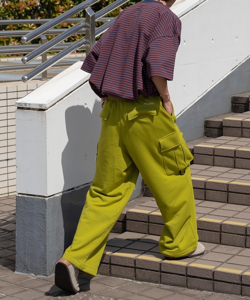 Perushu(ペルーシュ)の「レトロボーダーTシャツ(Tシャツ/カットソー・メンズ・ブラウン/オリーブ/ピンク系その他/ホワイト系その他・LARGE/MEDIUM/SMALL)」の15枚目の写真