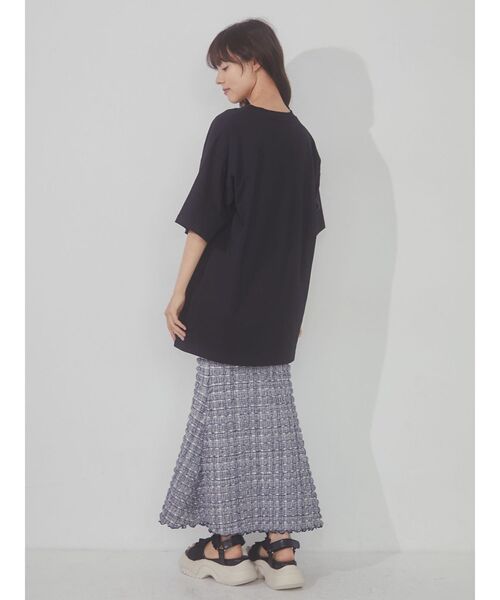 merry jenny(メリージェニー)の「ハーマイオニーBigTシャツ(Tシャツ/カットソー・レディース・オフホワイト/ブラック・FREE)」の16枚目の写真