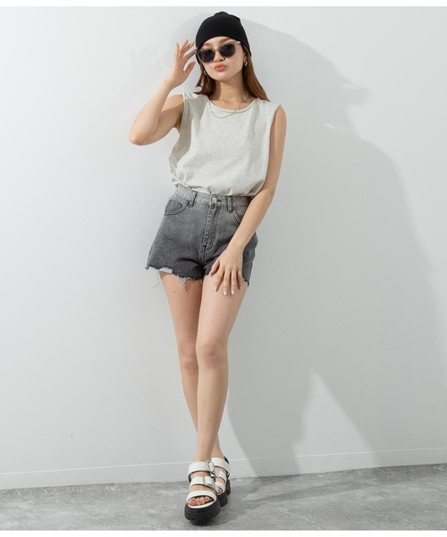 On グラデーションショートパンツ ANAP（アナップ）の「グラデーションショートパンツ（デニムパンツ