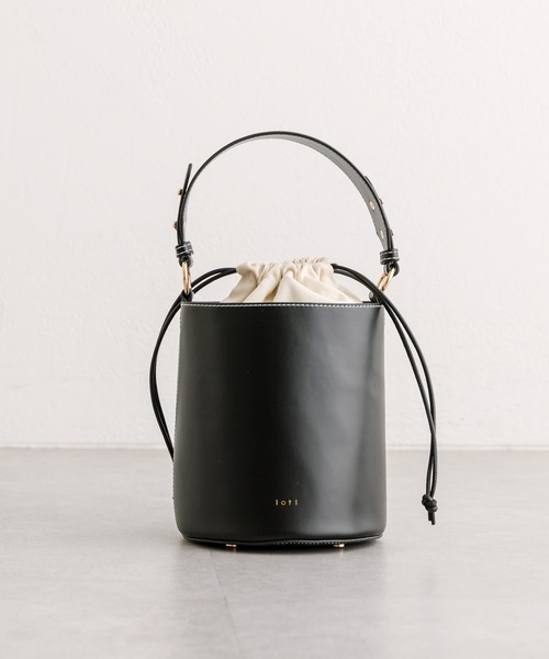 loti（ロティ）の「loti 巾着付きバケツBAG（ハンドバッグ・レディース・ブラウン/ブラック・ONE SIZE）」の12枚目の写真