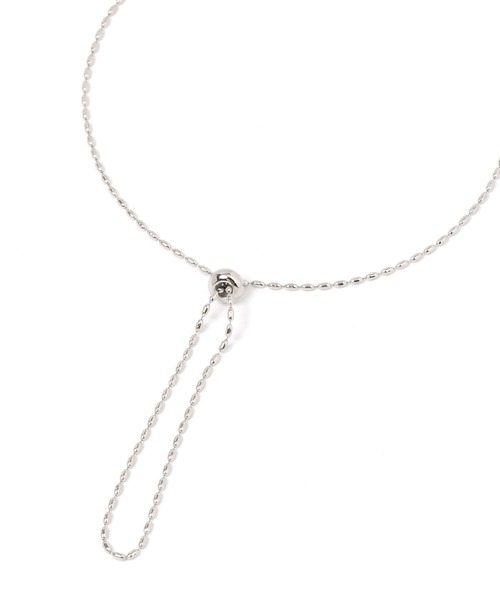 GLOBAL WORK（グローバルワーク）の「ステンレススライドネックレス/909066（ネックレス・レディース・シルバー/ゴールド系その他2/シルバー系その他2/シルバー系その他/ゴールド/ゴールド系その他・FREE）」の2枚目の写真