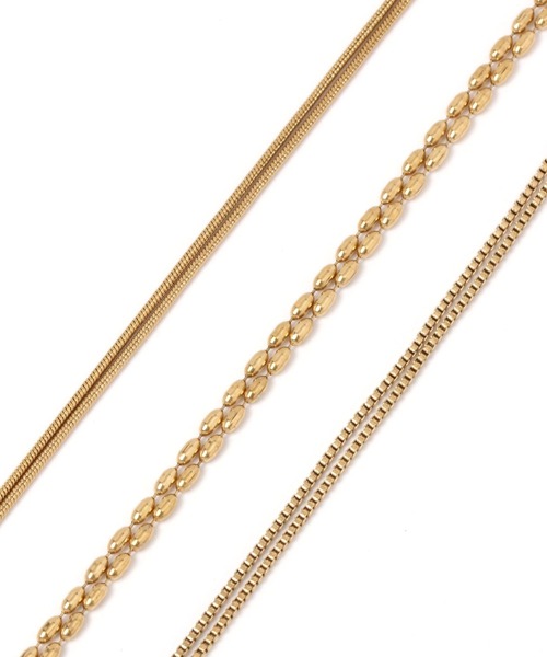 GLOBAL WORK（グローバルワーク）の「ステンレススライドネックレス/909066（ネックレス・レディース・シルバー/ゴールド系その他2/シルバー系その他2/シルバー系その他/ゴールド/ゴールド系その他・FREE）」の10枚目の写真