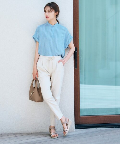 grove(グローブ)の「◆キレイもアクティブもかなえる!キレクティブパンツ(その他パンツ・レディース・アイボリー/ブラック/カーキ/ブルー・01/02/03/04/05)」の15枚目の写真