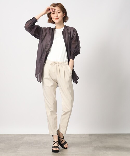 grove(グローブ)の「◆キレイもアクティブもかなえる!キレクティブパンツ(その他パンツ・レディース・アイボリー/ブラック/カーキ/ブルー・01/02/03/04/05)」の16枚目の写真