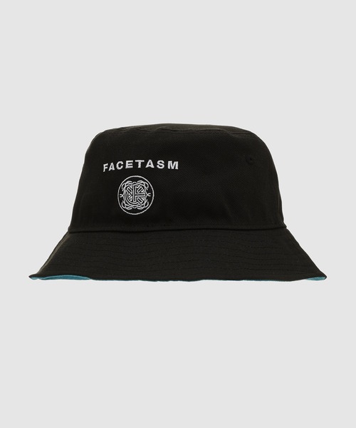 FACETASM(ファセッタズム)の「FACETASMxNEW ERA BUCKET HAT(ハット・メンズ・ブラック・S/M/L/XL/M/L)」の2枚目の写真