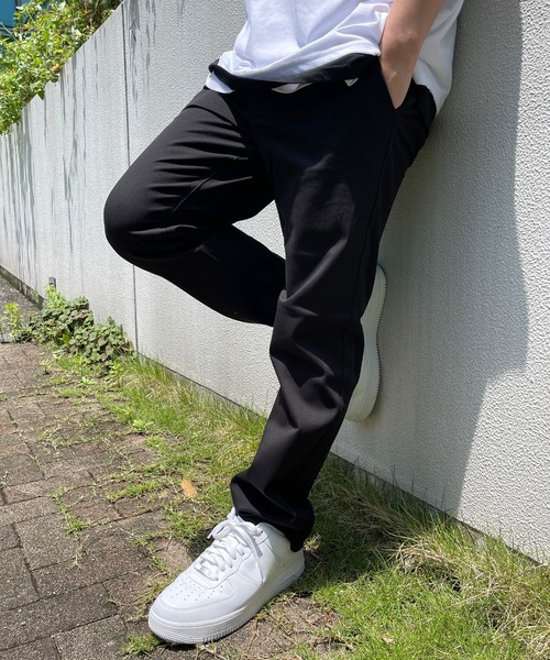 OUTDOOR PRODUCTS(アウトドアプロダクツ)の「OUTDOOR PRODUCTS/アウトドア ロングパンツ ストレッチストレート チノパンツ(チノパンツ・メンズ・カーキ/ブラック/ベージュ・76/94/91/88/85/82/79)」の4枚目の写真