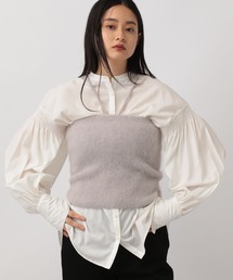 A part by | フォックスカシミヤビスチェ(チューブトップ)