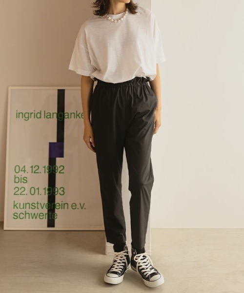COUDRE(クードル)の「ハーフスリーブT(Tシャツ/カットソー・レディース・ホワイト/ブラック・FREE)」の16枚目の写真