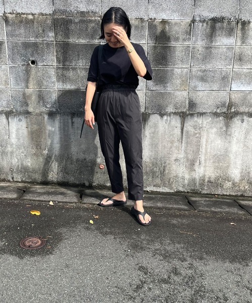 COUDRE(クードル)の「ハーフスリーブT(Tシャツ/カットソー・レディース・ホワイト/ブラック・FREE)」の21枚目の写真
