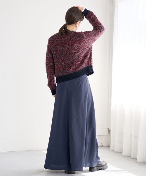 RITTO /リット】別注 ミックスニット カーディガン