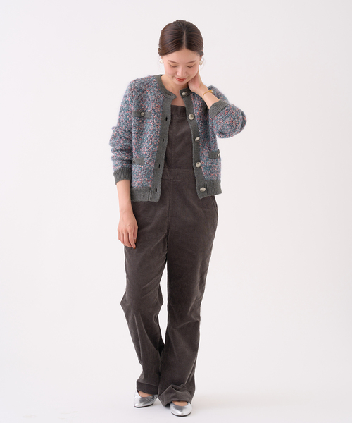 イエナ 別注 RITTO リット　ミックス　ニット　カーディガン⭐︎ 早割 別注 RITTO /リット ミックスニット カーディガン イエナ