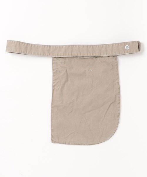 NANO universe(ナノユニバース)の「MY THINKS/MY POCKET ’BOKU NO POCKET’(ボディバッグ/ウエストポーチ・メンズ・ベージュ/ブラック・FREE)」の3枚目の写真