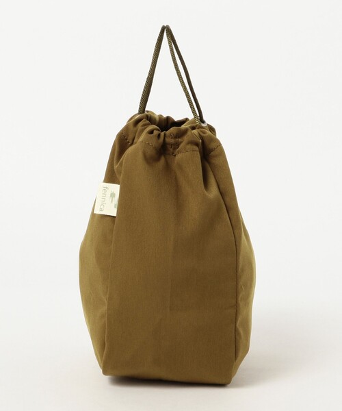 BAG'n'NOUN（バッグンナウン）の「BAG'n'NOUN × fennica / 別注 アーミー スピンドル バッグ S ブラウン（トートバッグ・レディース・ブラウン・ONE SIZE）」の9枚目の写真