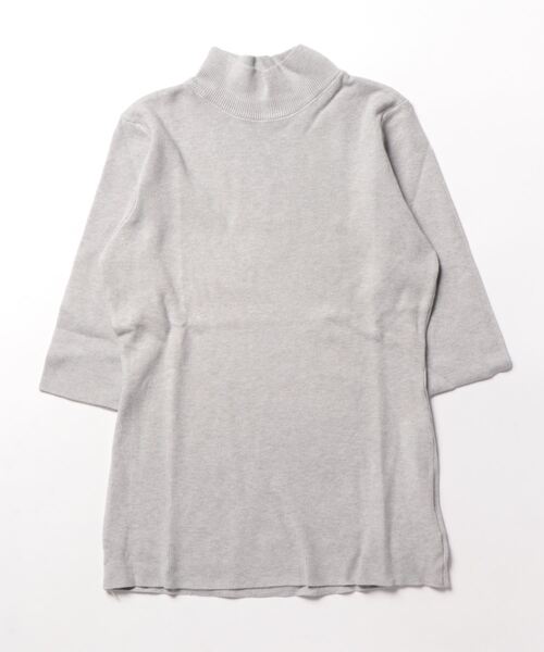 aimoha（アイモハ）の「ハイネックニットトップス (SS)（ニット/セーター・レディース・オフホワイト/ネイビー/ライトグレー/チョコ/ブラック/ブラウン/ホワイト・MEDIUM/LARGE/X-LARGE）」の18枚目の写真