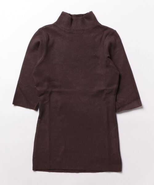 aimoha（アイモハ）の「ハイネックニットトップス (SS)（ニット/セーター・レディース・オフホワイト/ネイビー/ライトグレー/チョコ/ブラック/ブラウン/ホワイト・MEDIUM/LARGE/X-LARGE）」の20枚目の写真