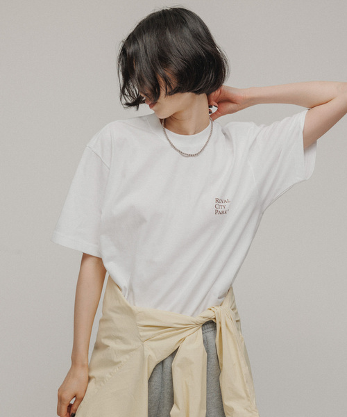 【ROYAL CITY PARK×M】RCP BASIC LOGO TEE（Tシャツ/カットソー）｜M TO R（ムウトアール）