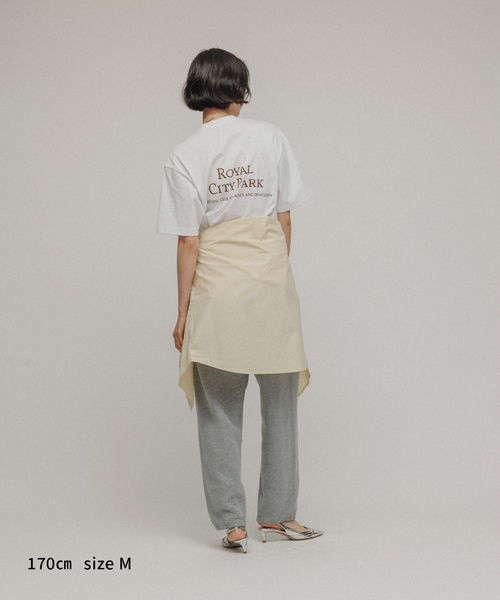 【ROYAL CITY PARK×M】RCP BASIC LOGO TEE（Tシャツ/カットソー）｜M TO R（ムウトアール）