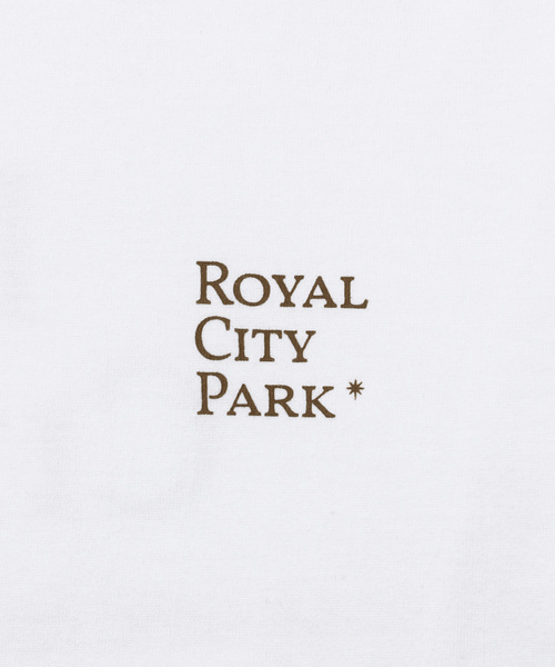 【ROYAL CITY PARK×M】RCP BASIC LOGO TEE（Tシャツ/カットソー）｜M TO R（ムウトアール）