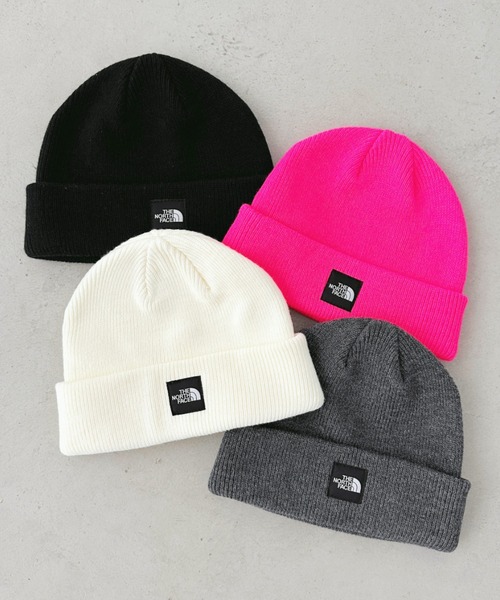 THE NORTH FACE（ザノースフェイス）の「国内未発売 THE NORTH FACE(ザ・ノースフェイス)/スタンダードビーニー ロゴ入りニットキャップ/WL STANDARD BEANIE（ニットキャップ/ビーニー・メンズ・ピンク/アイボリー/チャコールグレー/ブラック・FREE）」の16枚目の写真