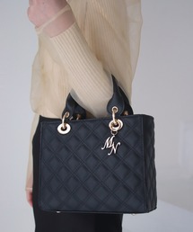 2wayキルティングバッグ / ハンドバッグ / ショルダーバッグ