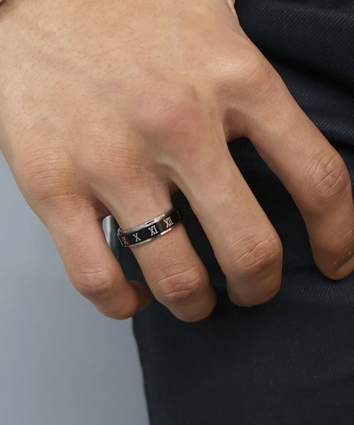 4INT.（フォイント）の「ローマナンバーリング / サージカルステンレス316L (金属アレルギー対応)（リング・メンズ・シルバー・16号/18号）」の11枚目の写真