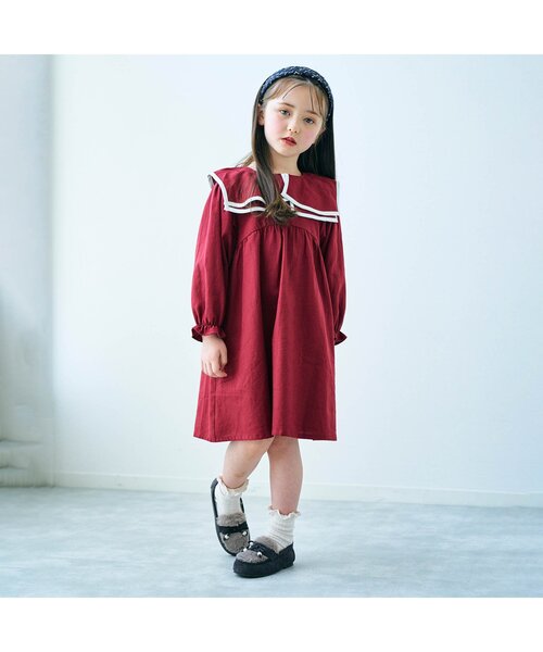 apres les cours（アプレレクール）の「ファーリボンローファー（ローファー・キッズ・チャコール/ベージュ・20/17/15 /19/14/16/18）」の6枚目の写真