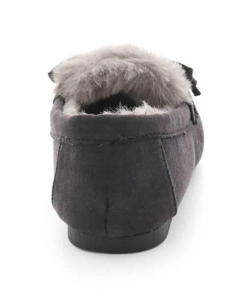 apres les cours（アプレレクール）の「ファーリボンローファー（ローファー・キッズ・チャコール/ベージュ・20/17/15 /19/14/16/18）」の17枚目の写真