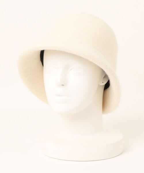 polcadot（ポルカドット）の「BASQUE  HAT/バスク ハット（ハット・レディース・ブラック/ホワイト・FREE）」の4枚目の写真