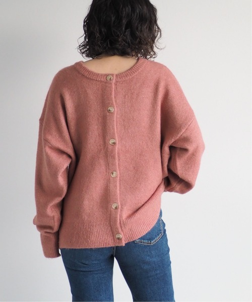 cepo（セポ）の「マシュマロニット２ＷＡＹカーディガン（カーディガン/ボレロ・レディース・オフホワイト/ブルー/ライム/ピンク・M）」の4枚目の写真