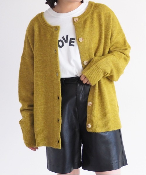 cepo（セポ）の「マシュマロニット２ＷＡＹカーディガン（カーディガン/ボレロ・レディース・オフホワイト/ブルー/ライム/ピンク・M）」の2枚目の写真