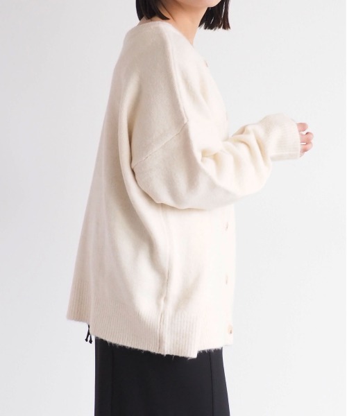 cepo（セポ）の「マシュマロニット２ＷＡＹカーディガン（カーディガン/ボレロ・レディース・オフホワイト/ブルー/ライム/ピンク・M）」の6枚目の写真